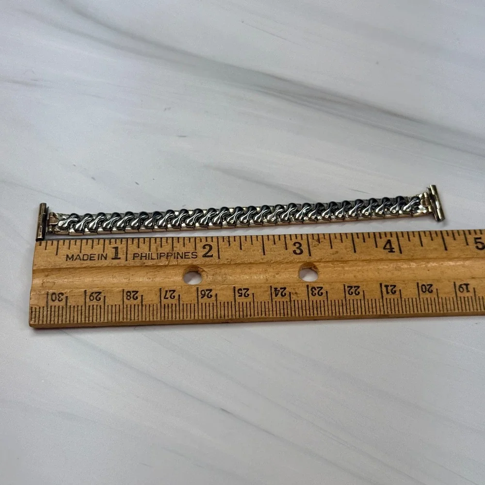 Vintage Bellavance Inc Watch Band 1/20 10K Gold Filled Expansion Strap